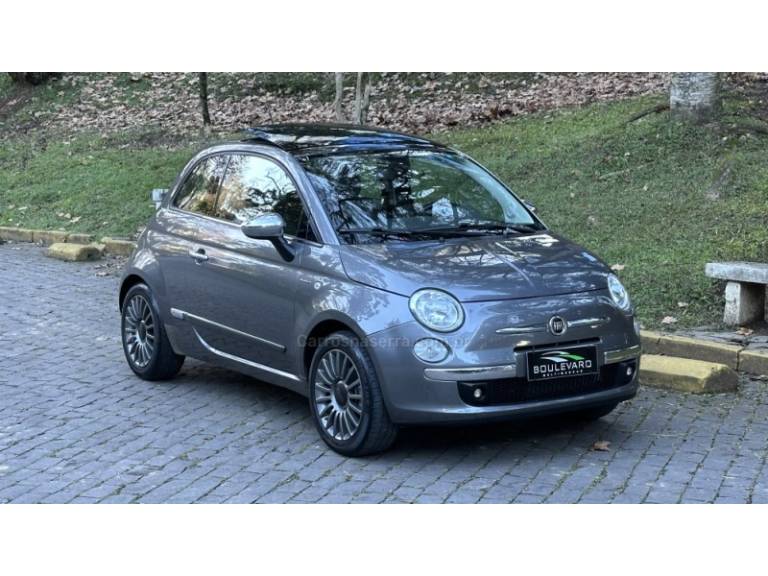 FIAT - 500 - 2010/2010 - Cinza - R$ 43.900,00