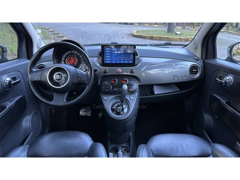 FIAT - 500 - 2010/2010 - Cinza - R$ 43.900,00