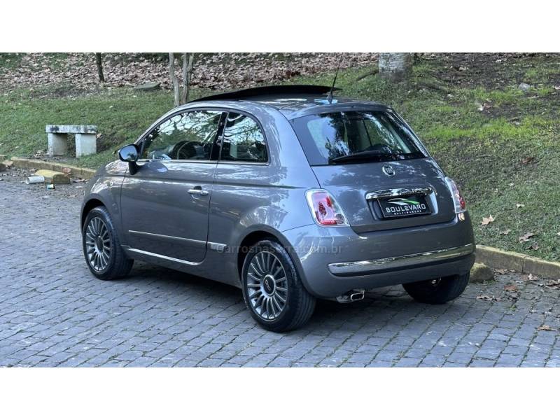FIAT - 500 - 2010/2010 - Cinza - R$ 43.900,00