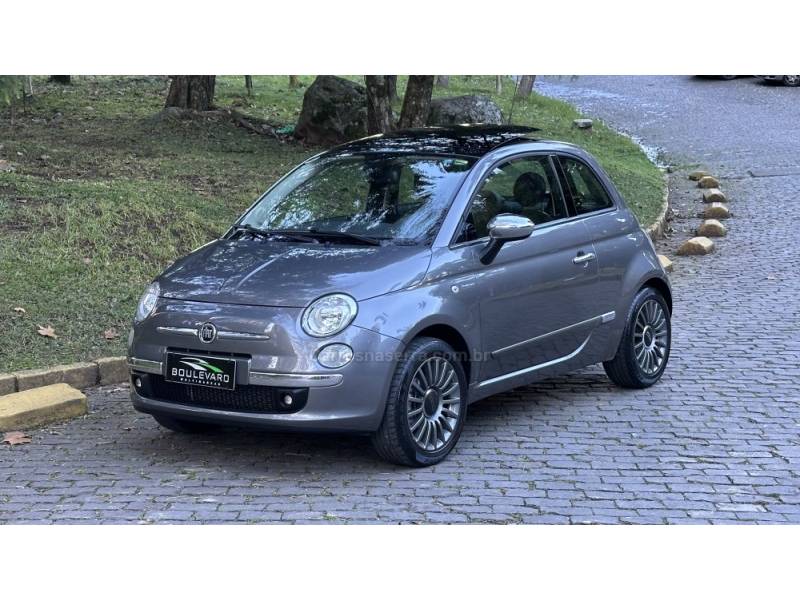 FIAT - 500 - 2010/2010 - Cinza - R$ 43.900,00