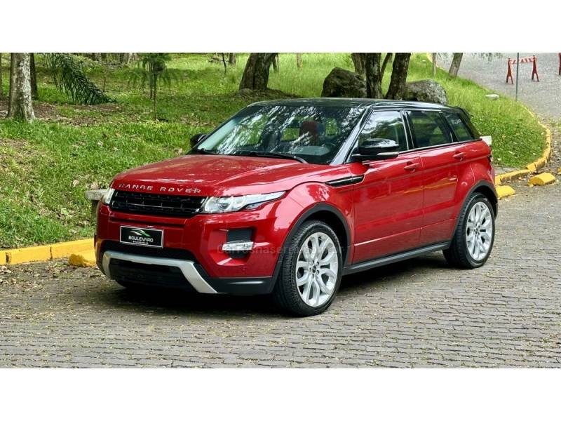 LAND ROVER - RANGE ROVER EVOQUE - 2012/2012 - Vermelha - R$ 110.000,00