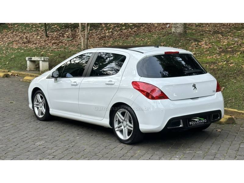 PEUGEOT - 308 - 2012/2013 - Branca - R$ 37.900,00